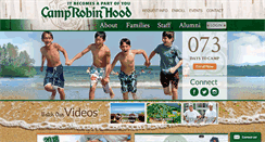 Desktop Screenshot of camprobinhood.com
